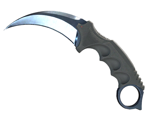 Karambit | Blue Steel, CS2 Karambit skin