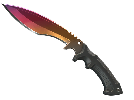 Kukri Knife | Fade, CS2 Kukri Knife skin