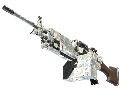 M249 | Blizzard Marbleized, CS2 M249 skin