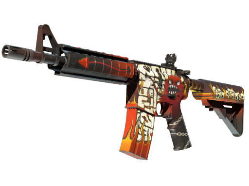 M4A4 | Hellfire, CS2 M4A4 skin