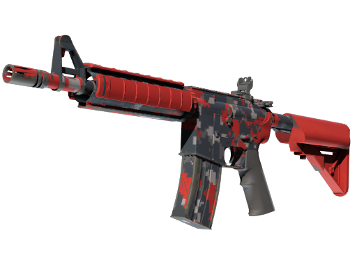 M4A4 | Red DDPAT, CS2 M4A4 skin