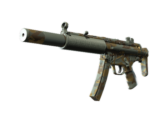 MP5-SD | Gold Leaf, CS2 MP5-SD skin