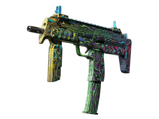 MP7 | Neon Ply, CS2 MP7 skin