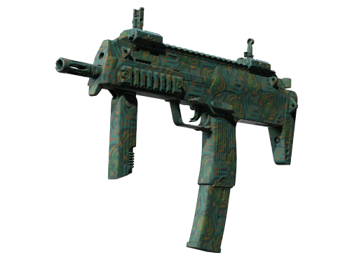 MP7 | Teal Blossom, CS2 MP7 skin