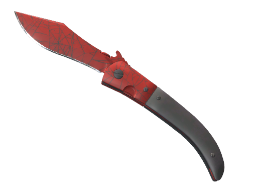 Navaja Knife | Crimson Web, CS2 Navaja Knife skin