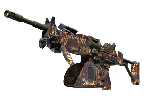 Negev | Phoenix Stencil, CS2 Negev skin