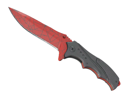 Nomad Knife | Crimson Web, CS2 Nomad Knife skin