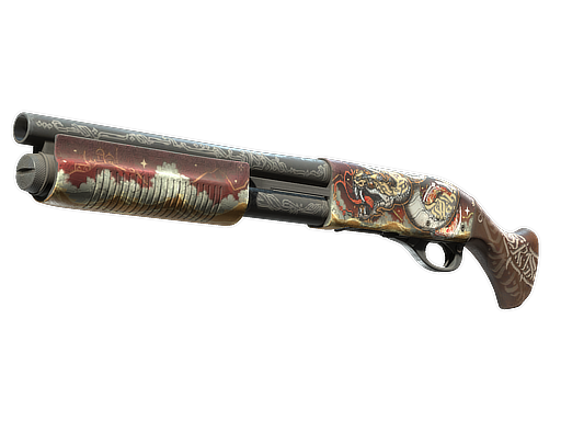 Sawed-Off | Lunar Wyrm, CS2 Sawed-Off skin