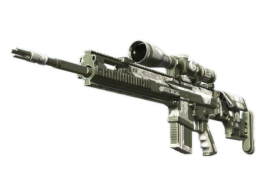 SCAR-20 | Arctic Camo Panels, CS2 SCAR-20 skin