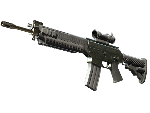 SG 553 | Army Sheen, CS2 SG 553 skin