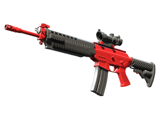 SG 553 | Candy Apple, CS2 SG 553 skin