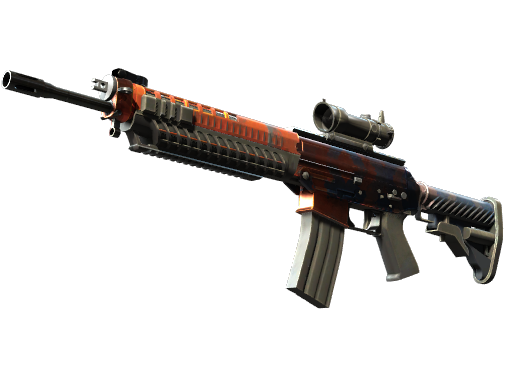 SG 553 | Danger Close, CS2 SG 553 skin