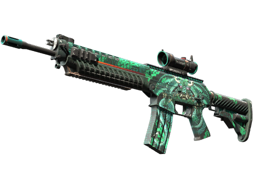 SG 553 | Dragon Tech, CS2 SG 553 skin