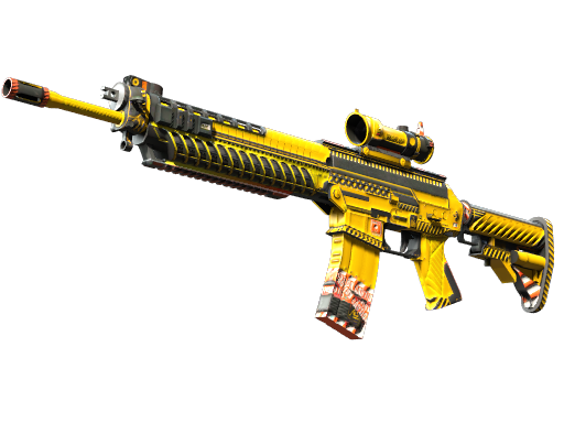 SG 553 | Hazard Pay, CS2 SG 553 skin