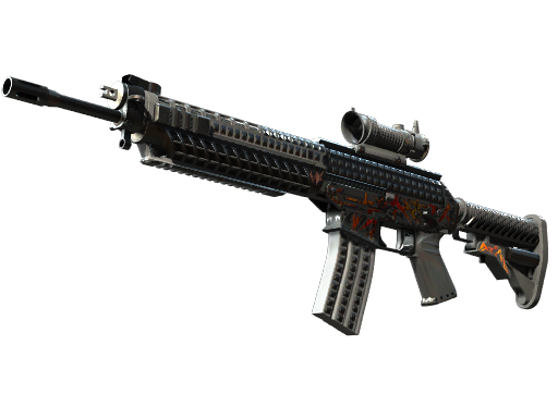 SG 553 | Heavy Metal, CS2 SG 553 skin