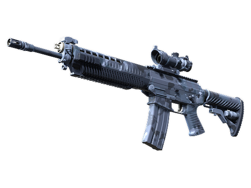 SG 553 | Night Camo, CS2 SG 553 skin