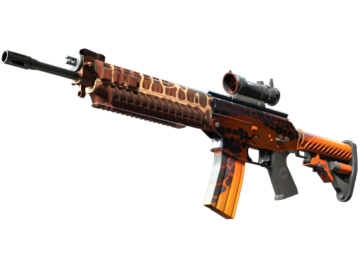 SG 553 | Tiger Moth, CS2 SG 553 skin