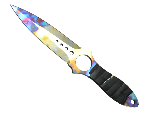 Skeleton Knife | Case Hardened, CS2 Skeleton Knife skin