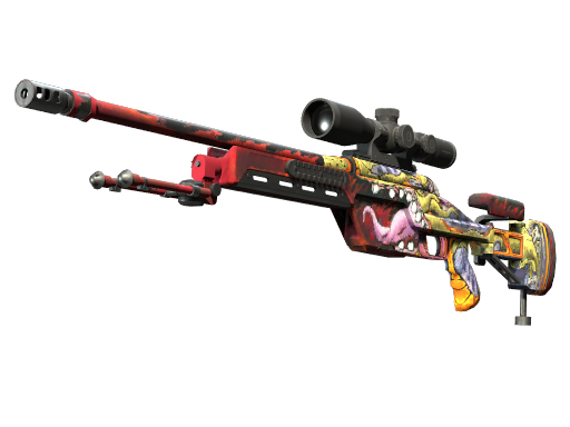 SSG 08 | Bloodshot, CS2 SSG 08 skin