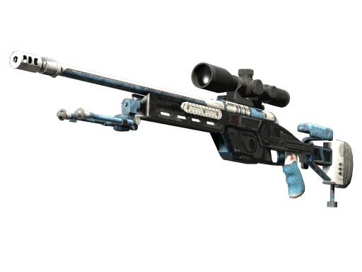 SSG 08 | Ghost Crusader, CS2 SSG 08 skin