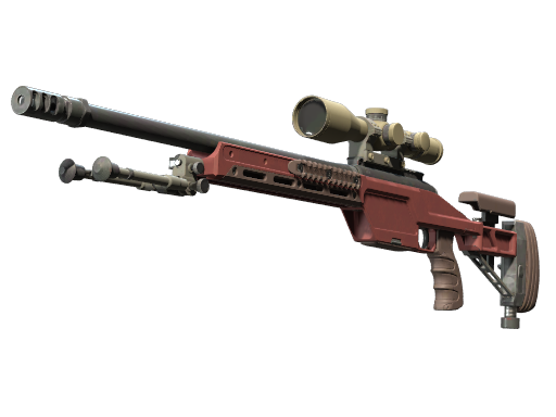 SSG 08 | Red Stone, CS2 SSG 08 skin