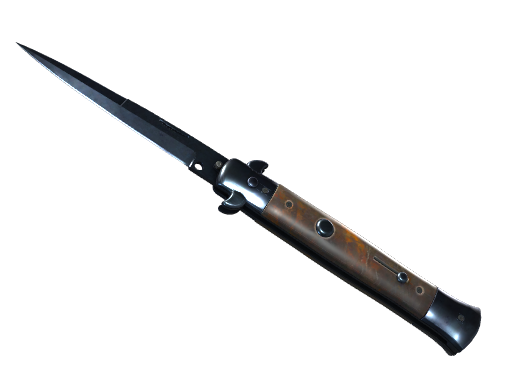 Stiletto Knife | Blue Steel, CS2 Stiletto Knife skin