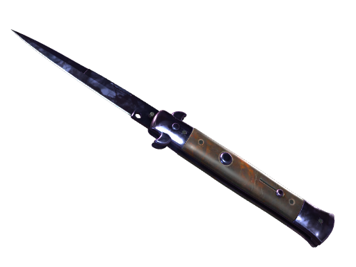 Stiletto Knife | Doppler: Black Pearl