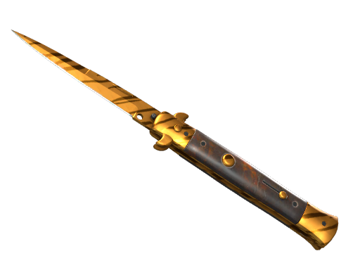 Stiletto Knife | Tiger Tooth, CS2 Stiletto Knife skin