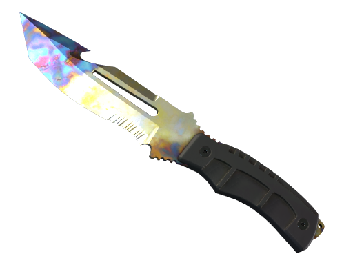 Survival Knife | Case Hardened, CS2 Survival Knife skin