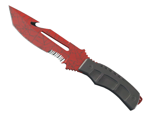 Survival Knife | Crimson Web, CS2 Survival Knife skin