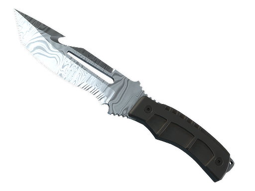 Survival Knife | Damascus Steel, CS2 Survival Knife skin