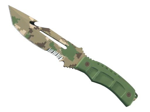 Survival Knife | Forest DDPAT, CS2 Survival Knife skin