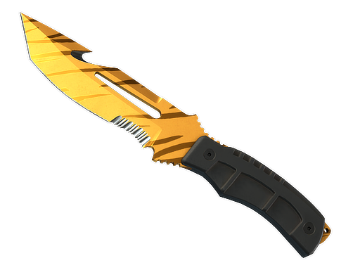 Survival Knife | Tiger Tooth, CS2 Survival Knife skin
