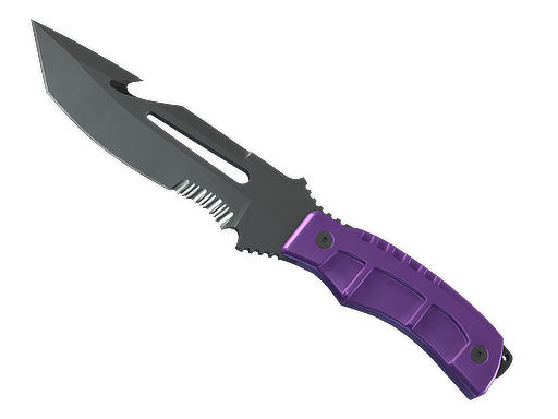 Survival Knife | Ultraviolet, CS2 Survival Knife skin