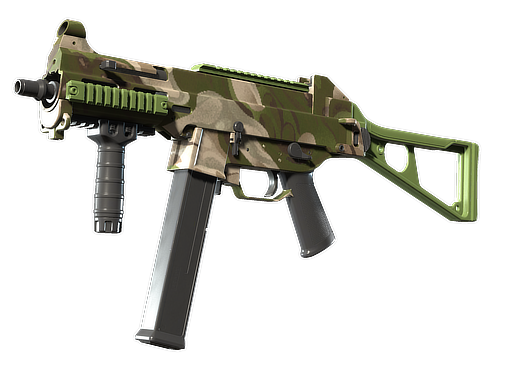 UMP-45 | Green Swirl, CS2 UMP-45 skin